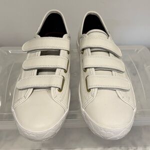 Kate Spade White Velcro Sneakers - New